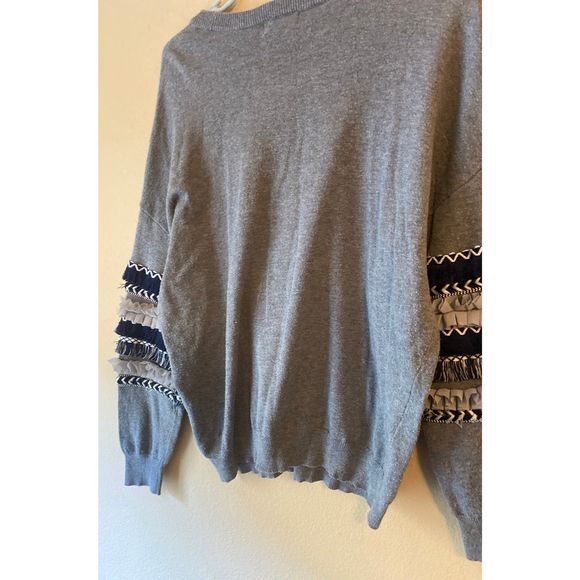 A.N.A. Sweater with ruffle sleeve details - Picture 4 of 5